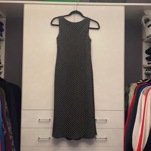Ralph Lauren Black and White MIDI dress